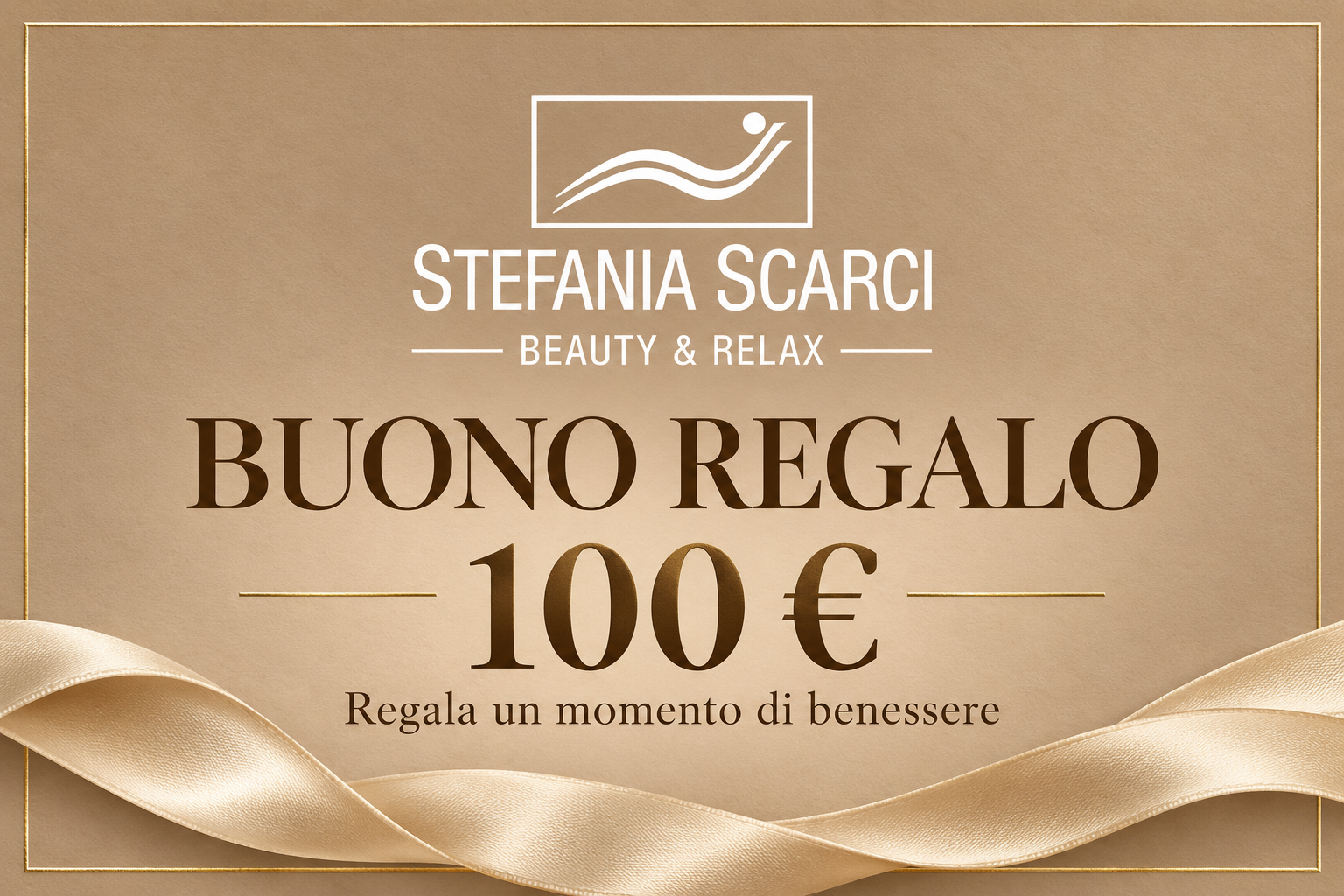 Buono regalo Stefania Scarci Beauty & Relax da 100 euro