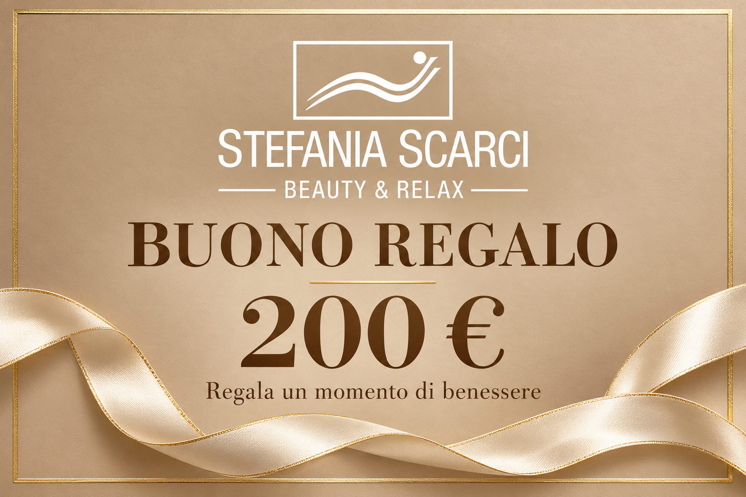 Buono regalo Stefania Scarci Beauty & Relax da 200 euro