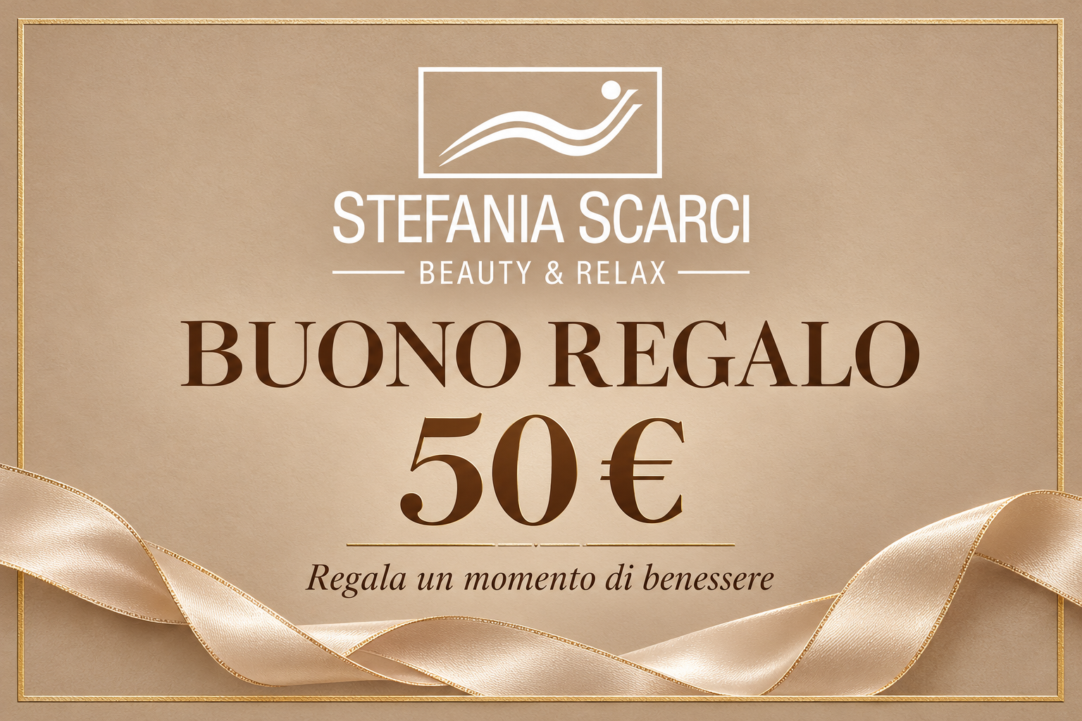 Buono regalo Stefania Scarci Beauty & Relax da 50 euro